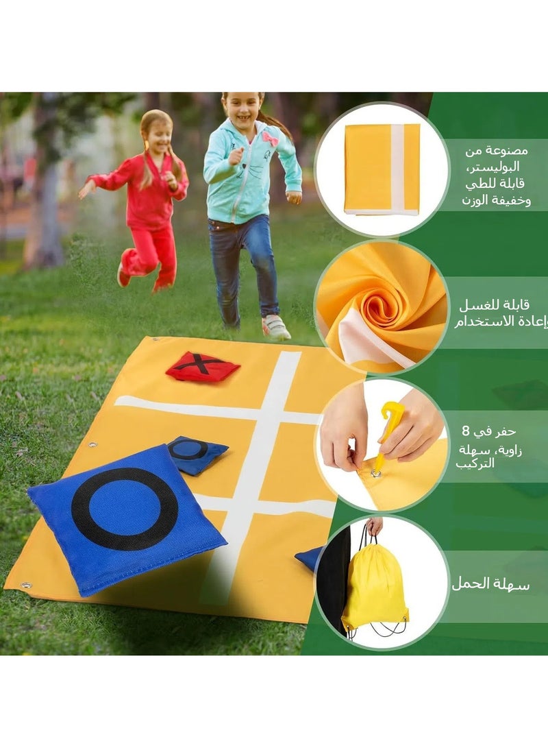 عام مستلزمات الألعاب الخارجية، لعبة رمي كيسات الفول الربيعي التفاعلية بين الأباء والأولاد. الألعاب التفاعلية تحفز فرح الأطفال باللعب. - Image 3