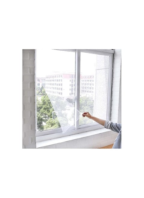 Transparent Balcony Window Mesh Screen for Prevent Escape Cat Anti Mosquito Window Net Anti-Scratch Cat Protection Net with Self-adhesive Tape