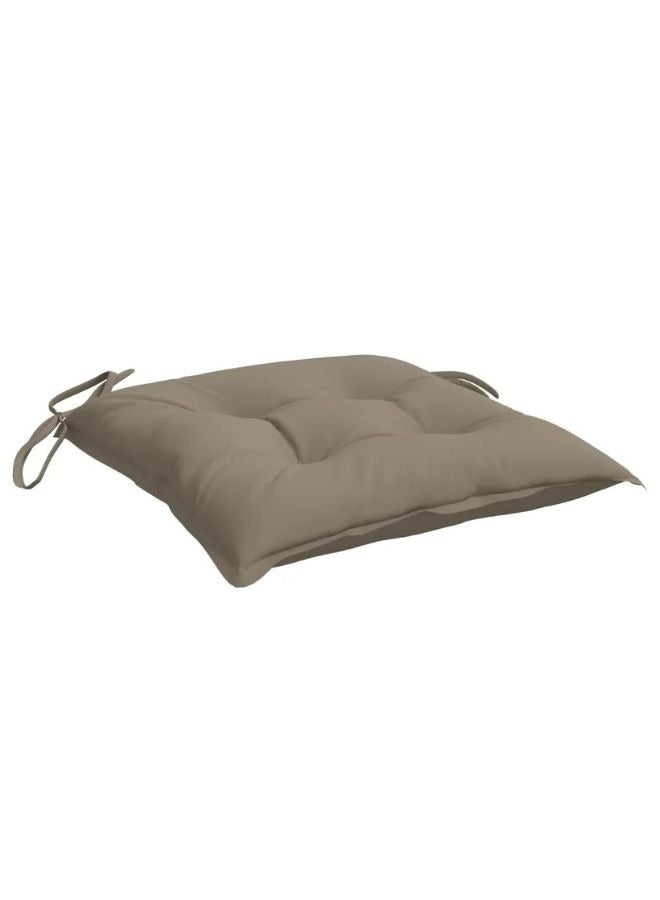فيداكسل وسائد كرسي 2 PCS Taupe 40x40x7 سم أوكسفورد النسيج  - Image 2
