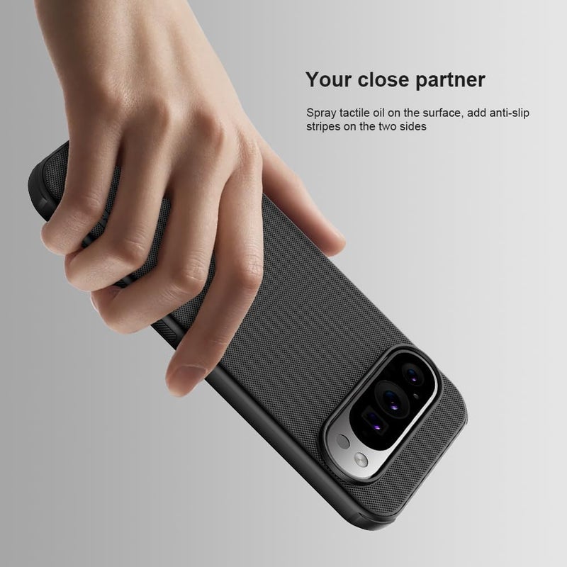Nillkin Super Frosted Shield Pro Series Cover Case Designed For Google Pixel 9 Pro Xl Black - Image 3