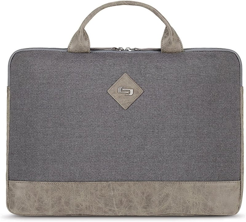 Solo New York Urban Nomad Laptop Sleeve Handle 156 Inch Grey - Image 1