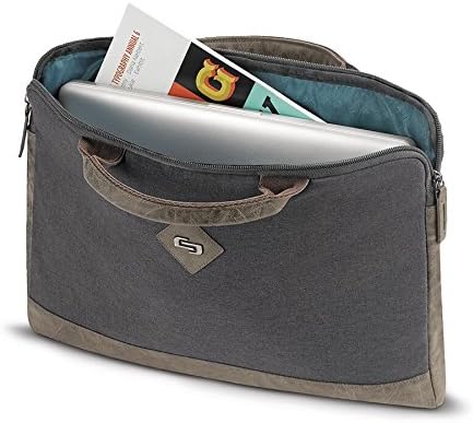 Solo New York Urban Nomad Laptop Sleeve Handle 156 Inch Grey - Image 4