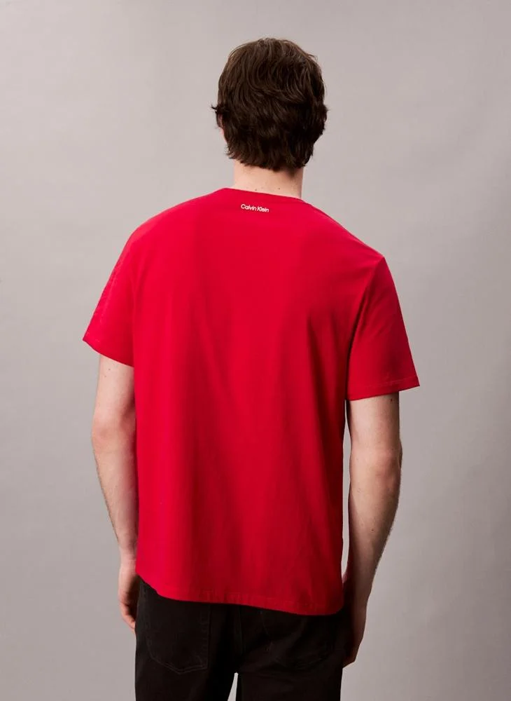 كالفن كلاين جينز All Graphic Relaxed T-Shirt