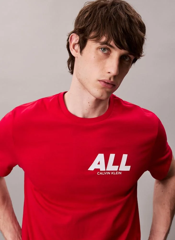 كالفن كلاين جينز All Graphic Relaxed T-Shirt