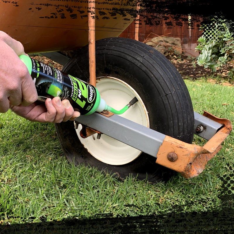 Slime 10193 Tire and Tube Sealant Puncture Repair Sealant, 2-in-1, Premium, Prevent and Repair, Suitable for Non-Highway Tires and Tubes, Non-Toxic, Eco-Friendly, 16oz Bottle - Image 2