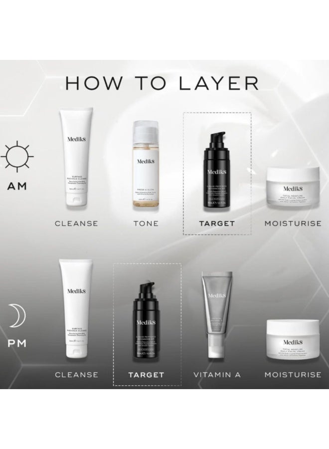 ميديك8 مصل Medik8 Liquid Peptides Advanced MP لتقليل التجاعيد 30 مل - Image 3