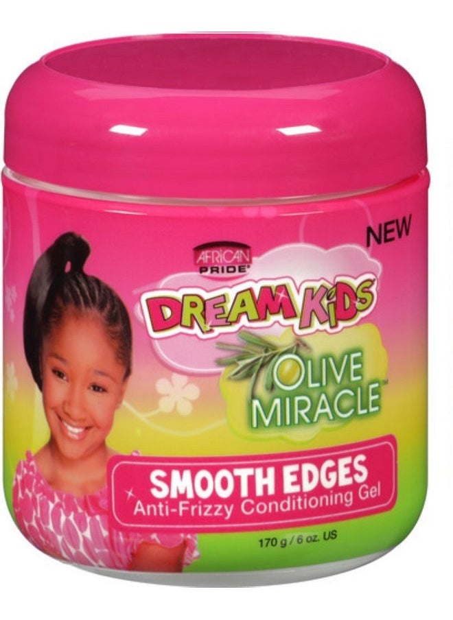 African Pride Dream Kids Smooth Edges Antifrizzy Conditioning Gel 6 Oz (Pack Of 5)  - Image 1