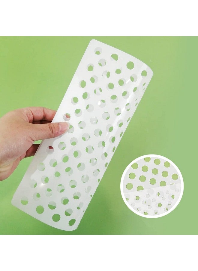 CODOHI Dots Stencils 4 Pcs Polka Dot Stencils Repeating Circle Pattern Assorted Sizes Reusable Mylar Plastic Templates For Painting On Wood Furniture Pillows Wall Scrapbook Card Making Diy Craft - Image 4