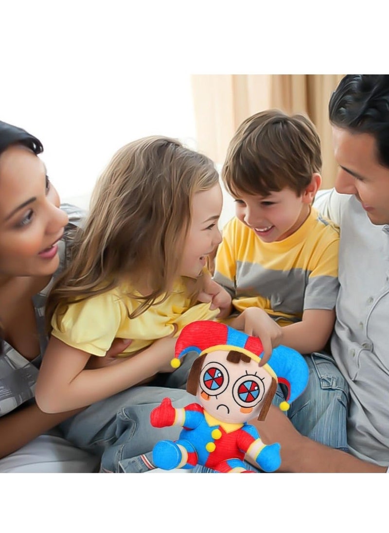 Gerenic - The Amazing Digital-Circus Series Role Doll, Cute Clown Plushies, Joker Plush Toy, Perfect for Home Decor - Image 1