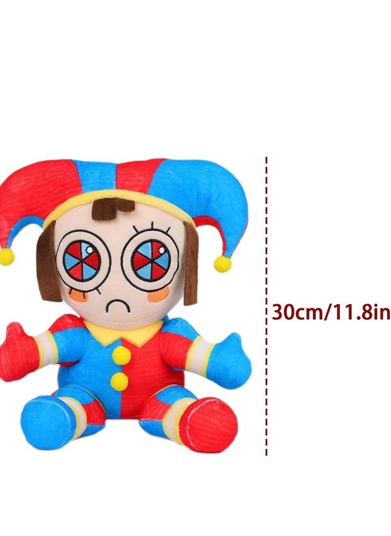 Gerenic - The Amazing Digital-Circus Series Role Doll, Cute Clown Plushies, Joker Plush Toy, Perfect for Home Decor - Image 1