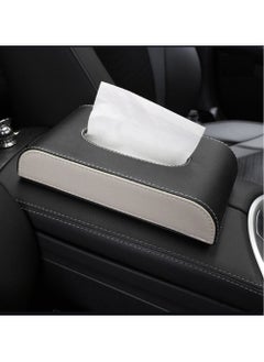 Generic 2 Pcs Senior PU Leather Car Tissue Holder  - Image 3