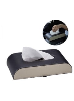 Generic 2 Pcs Senior PU Leather Car Tissue Holder  - Image 4