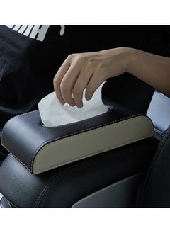Generic 2 Pcs Senior PU Leather Car Tissue Holder  - Image 5