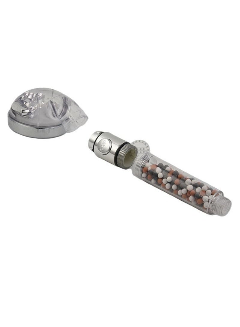 3-Mode High-Pressure Negative Ion Shower Head with PP Cotton Filter & One-Touch Stop - Image 3