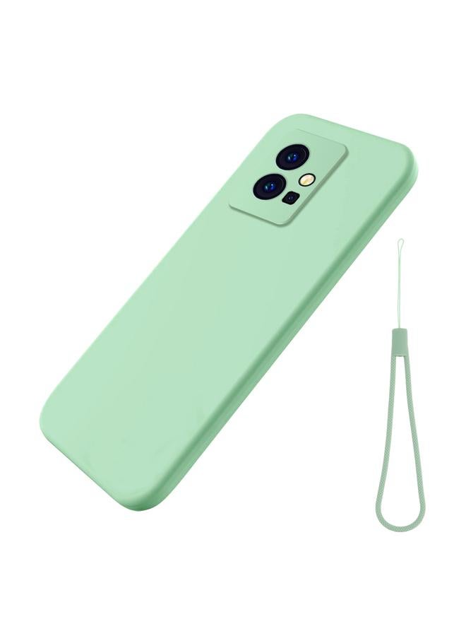 Pure Color Liquid Silicone Shockproof Phone Case for vivo Y75 5G / Y55 5G / T1 5G Indian / Y33s 5G / Y30 5G / Y55s 5G