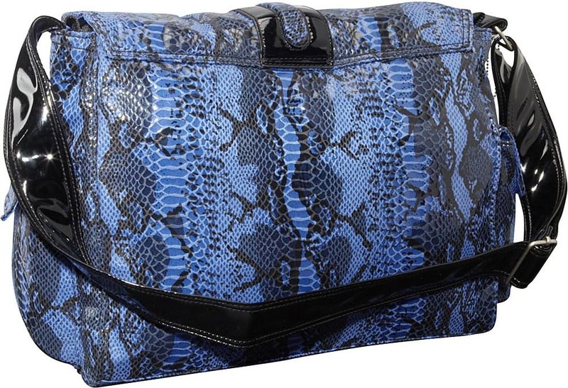 Kalencom Diaper Bag, Elite Python Black and White - Image 3