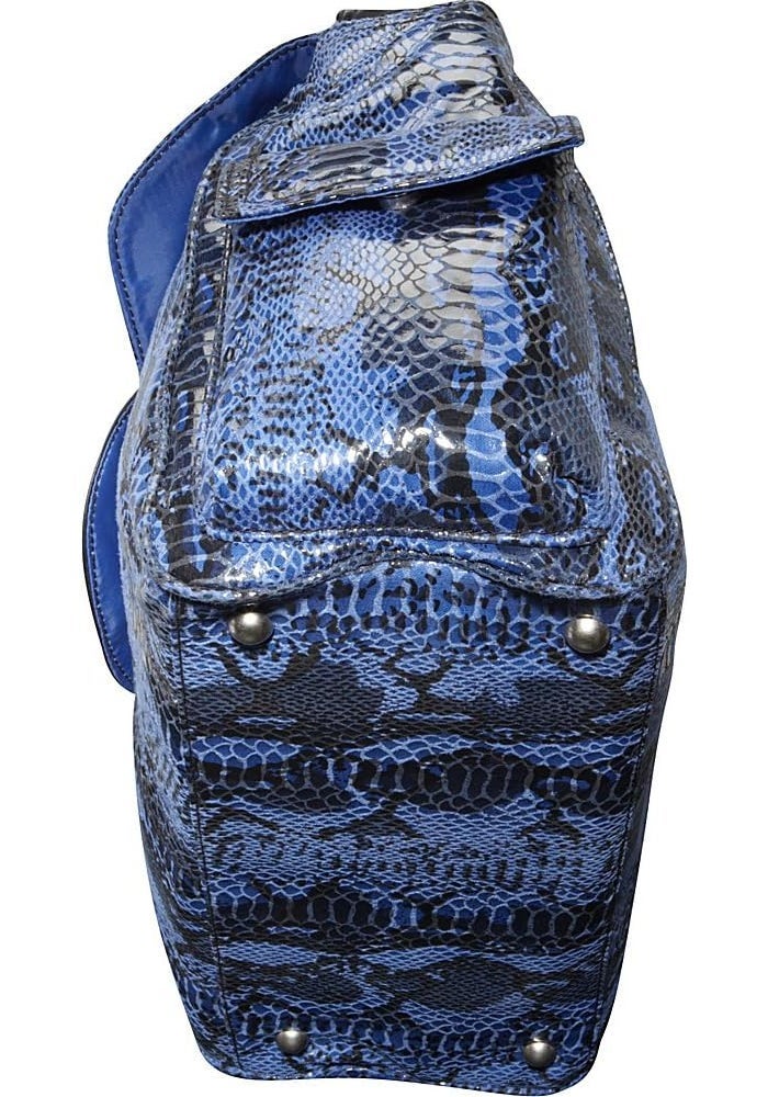 Kalencom Diaper Bag, Elite Python Black and White - Image 4