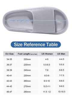 HomarKet Non-Slip Quick-drying Bathroom Shower Slippers Anti-slip Lightweight House Shower Slippers Super Soft Home Slippers for Indoor & Outdoor  - Image 5