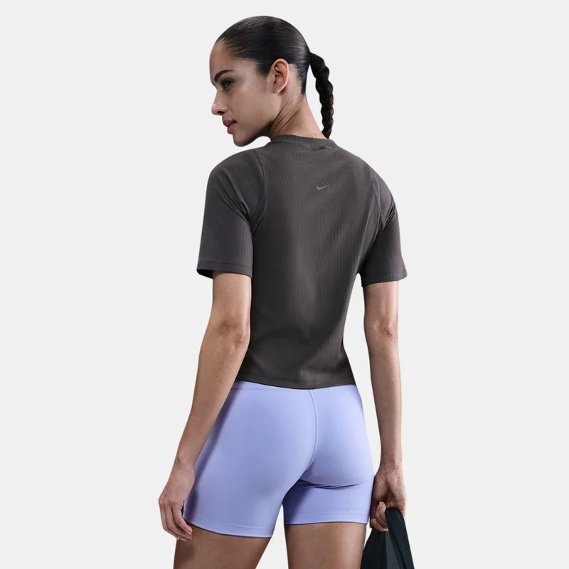 نايكي تيشيرت التمرين دراي-فيت زينفي ريب القصير للنساء