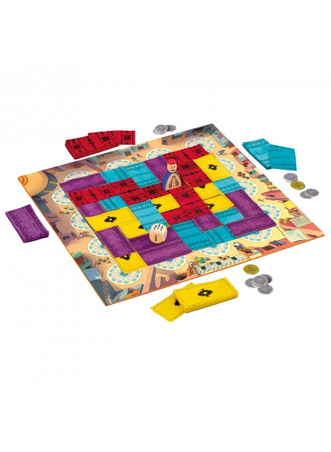 Marrakech | Strategy Game for Families and Adults | Ages 8+ | 2 to 4 Players | 20 Minutes