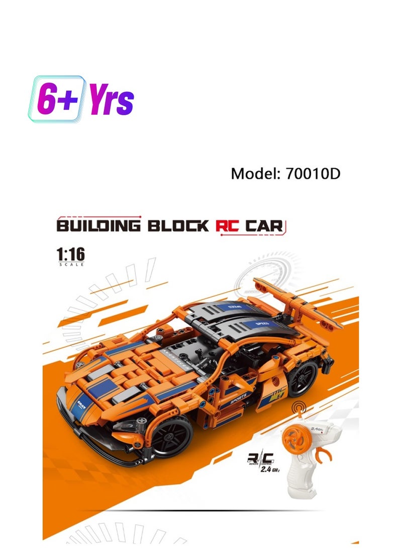 Generic 70010D Remote control car model Building Toy Set (408 Pieces) 6+ Years  - Image 1