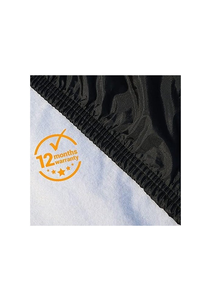 Coverado Waterproof All Weather Car Cover for Sedan (191"-200") with Zipper Door - Image 5