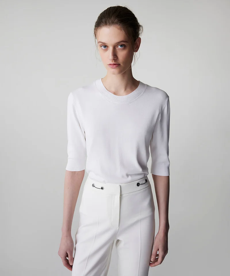 ابيكول Basic Knit Top
