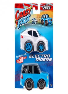 little tikes LITTLE TIKES - Crazy Fast- Pull Car 2-pack Series 2- E-Speed  - Image 1