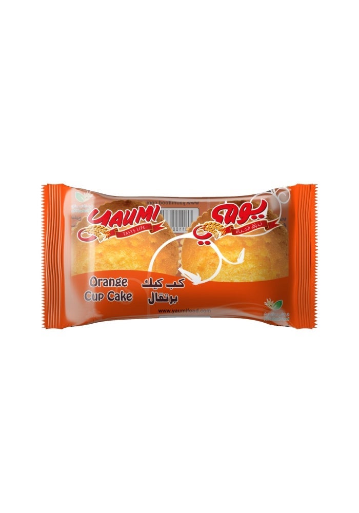 Cupcakes, Orange - 2pcs, Saudi Arabia