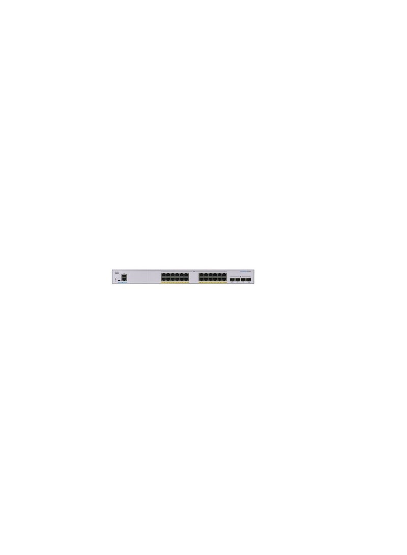 سيسكو CBS350-24FP-4G Managed 24 port GE Full poe 4*1G SFP(370W) withe - Image 2