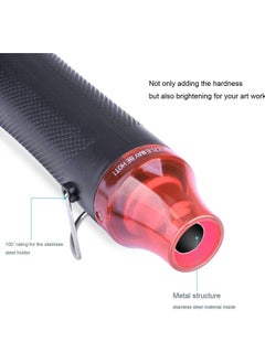 Y&D Mini Heat Gun Electric 300W Portable Hot Air for DIY Craft Embossing Shrink Wrapping PVC Drying Paint Clay Rubber Stamp Multi Function Hand Hold Tools  - Image 4