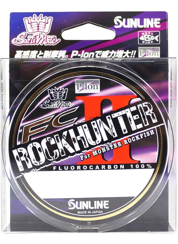 Sunline Fc Rock Hunter II Fluorocarbon Fishing Line STANDARD-0.260MM - 100MT - 5kg 