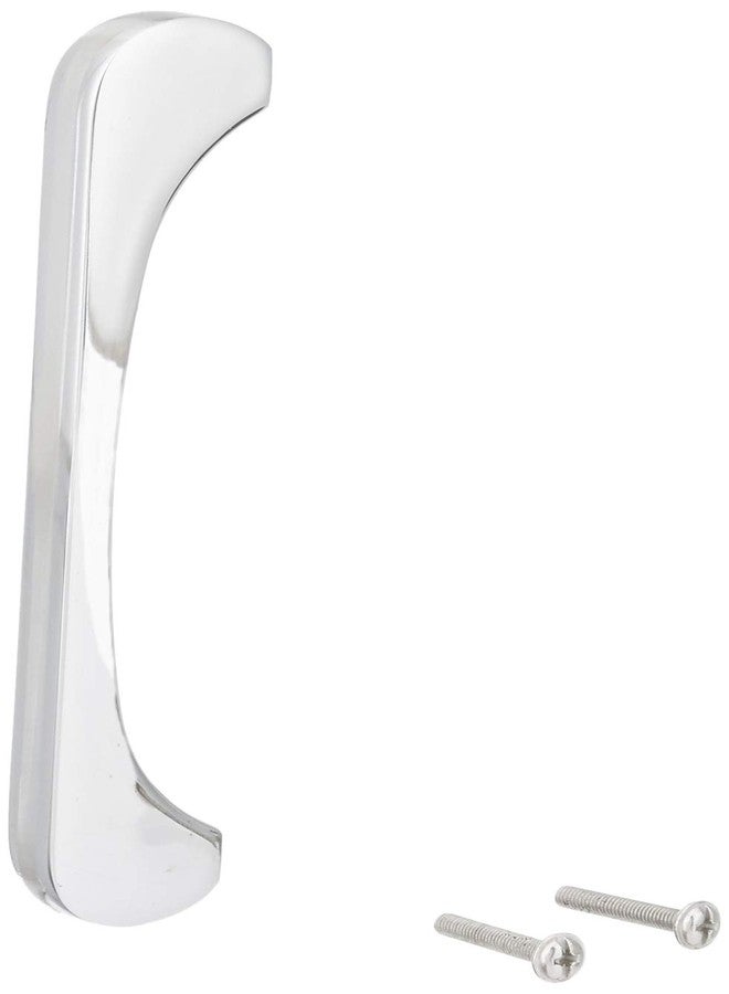 Harrison LOTUS-0708_PK6 White Metal Cabinet Pull Handle (Silver, Pack of 6) - Image 3