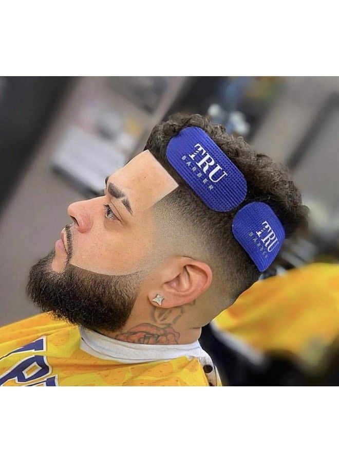 TRU BARBER Hair Grippers Bundle Pack 6 Pieces For Men And Women Salon And Barber Hair Clips For Styling Sectioning Cutting And Coloring Nonslip Grips Hair Holder (Blue) - Image 5