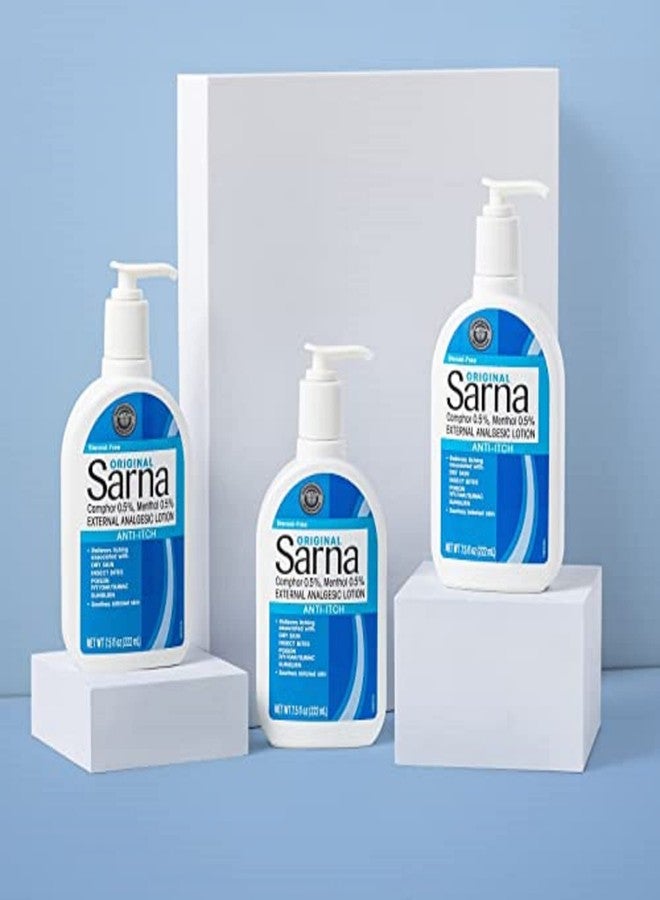 Sarna Anti-Itch Lotion Original, 7.5 Fl Oz, Pack of 3 - Image 4