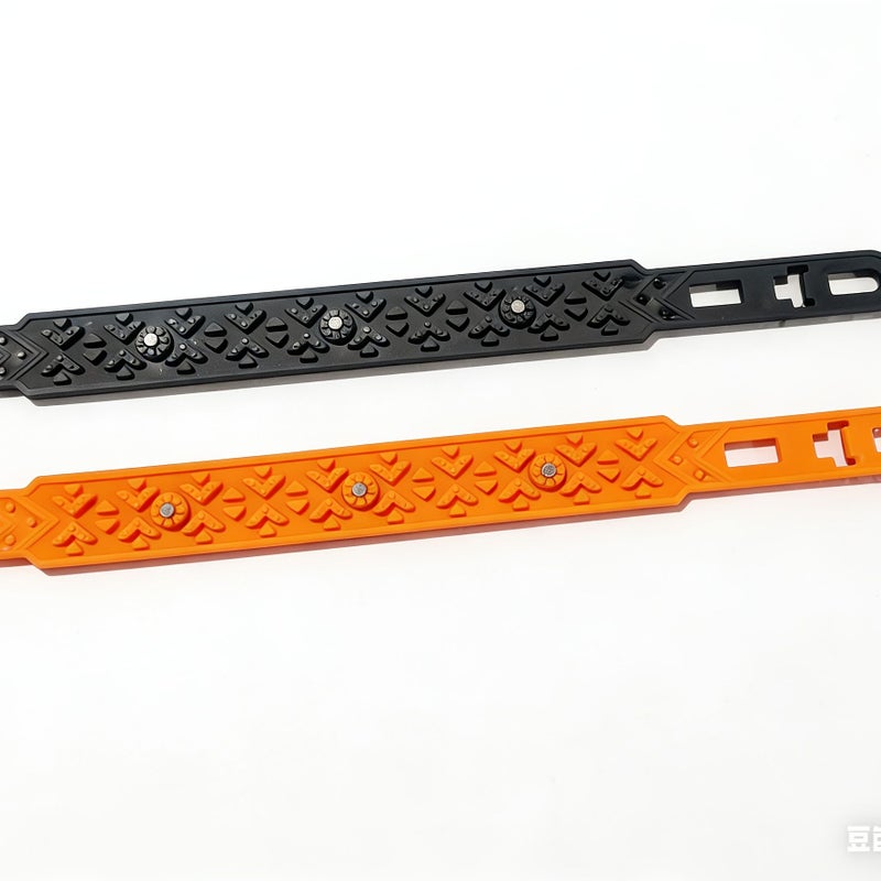 Black Snow Chains 5pcs Kit For Minivans Caravans Winter Anti Skid - Image 4