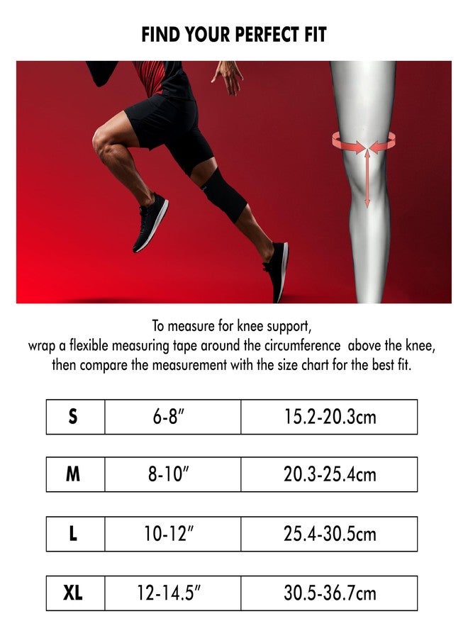 SOLPRO Polyester Knexa Knee Guard for Men & Women | Joint Stabiliser for All Sports, Gym & Rehab Workouts | Joint Pain Relief for Active Lifestyle Injury Recovery & Arthritis (Black) - Image 4