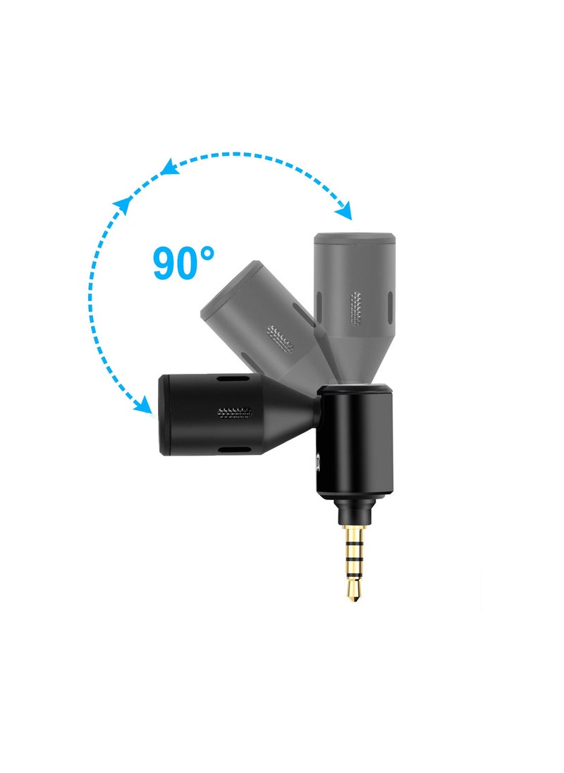 General - Compatible with a wide range of mobile phones, 3.5mm connector single-pointing adjustable, lightweight and portable professional-grade radio microphone - Image 1