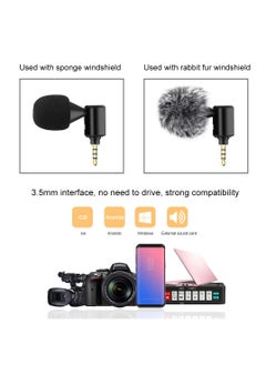 General Compatible with a wide range of mobile phones, 3.5mm connector single-pointing adjustable, lightweight and portable professional-grade radio microphone  - Image 4