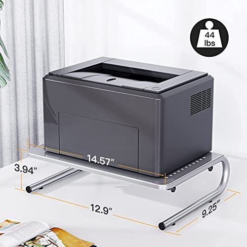 HUANUO Monitor & Laptop Stand - Metal Vented Riser for Screen, Laptops, Printers - Home & Office - Image 4