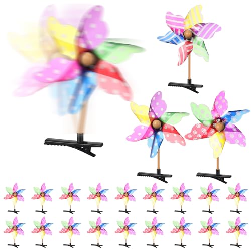 Luinabio 30 Pcs Bean Sprout Hair Clips Rave Mixed Style Plant Hairpins Hair Accessories for Party IrishWindmill