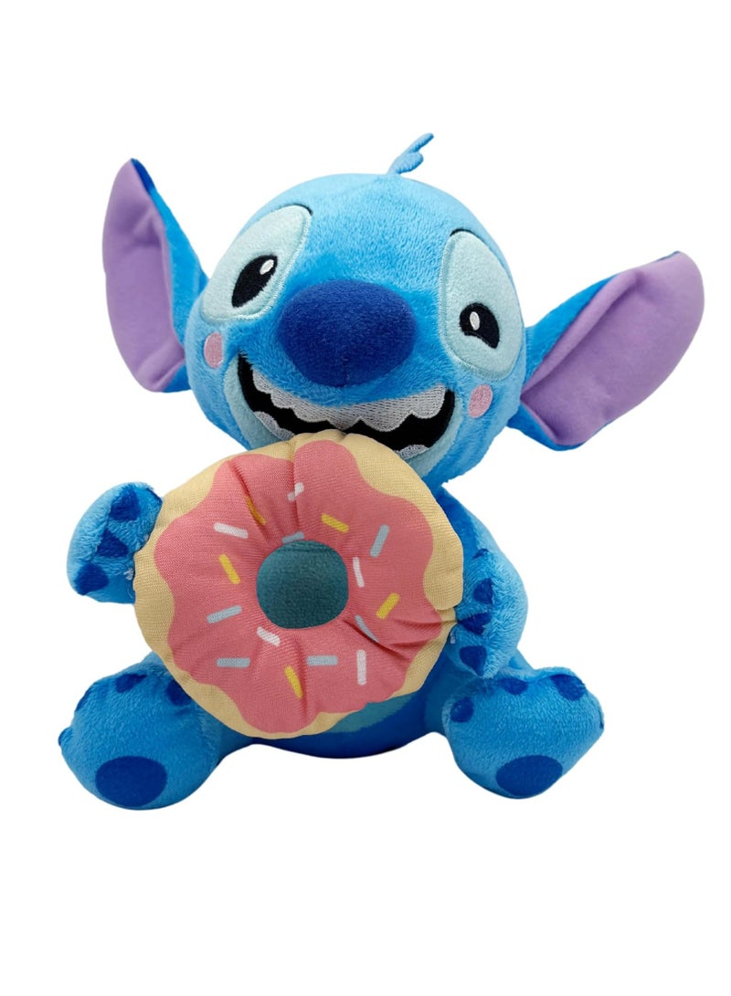 Stitch Plush With A Donut Meduim - Image 1