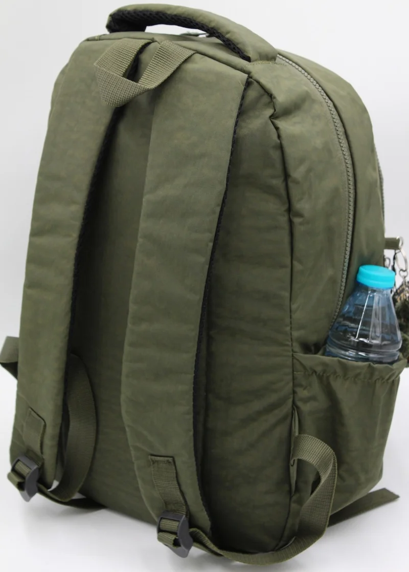 Bevitton 2100 Crinkle Waterproof Fabric Unisex School Backpack