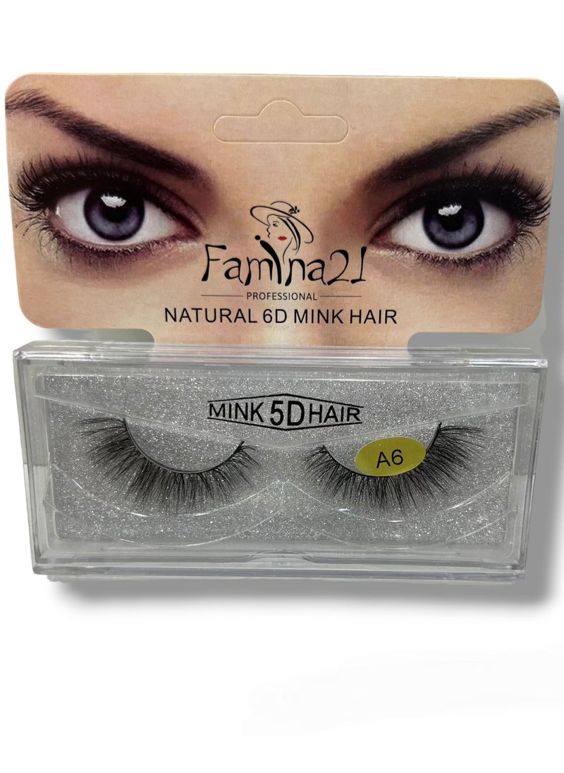 Famina21 Natural 6D/5D Mink Hair Eyelashes - Set of 30 Models (A6) - pzsku/Z9746EC0F429735E84737Z/45/_/1706950529/cb7d24ad-c9c0-47e5-a870-737e5ada5394