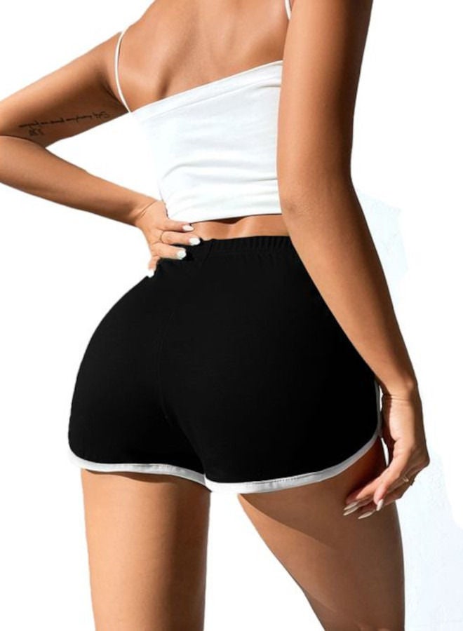 Nileton Hot Short High Waist - Cotton - Sport Shorts - Image 2
