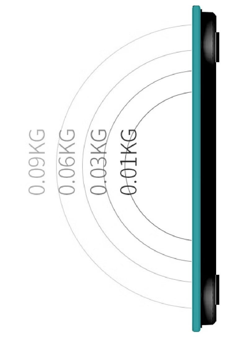 ميزان شخصي رقمي 180 كجم، ميزان ذكي لقياس وزن الجسم مع بلوتوث وتطبيق لمراقبة تكوين الجسم - Image 4