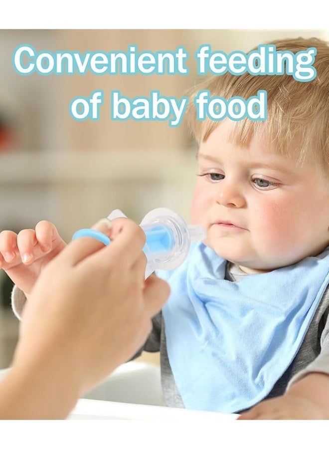 Baby Medicine Feeder Syringe with Pacifier Tip, Anti-Choke Infant Liquid Feeding Tool for Medicine/Water/Juice, BPA-Free PP Material, Detachable & Easy to Clean for Newborns and Toddlers - Image 3