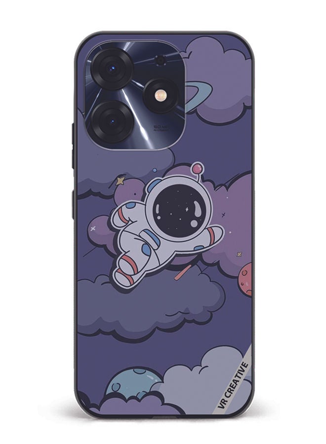 VR CREATIVE Protective Case Cover For Tecno Spark 10 Pro Astraunaut Design Multicolour - Image 1