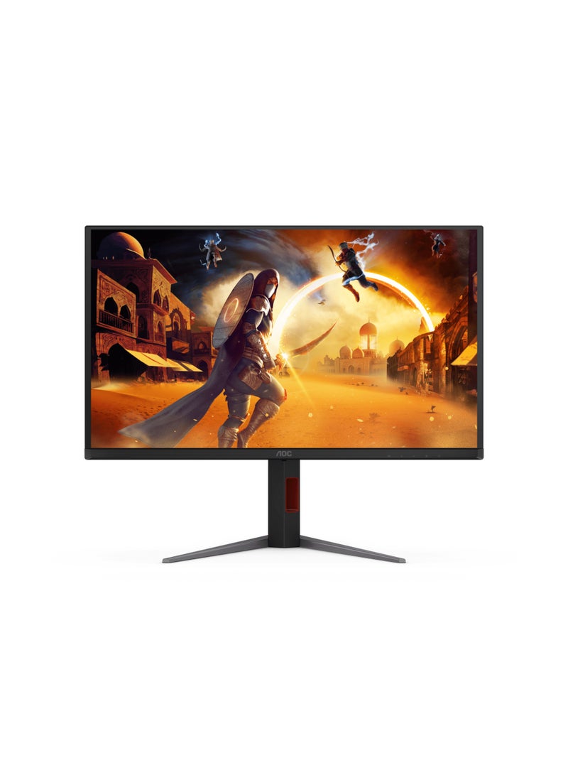 اي او سي Q27G4ZD شاشة ألعاب OLED بحجم 26.5 بوصة، دقة QHD، 240 هرتز، 0.03 مللي ثانية GTG، HDR True Black 400، 99% DCI-P3، مزامنة متكيفة، HDMI/DP، مركز USB، خالية من الوميض، ضوء أزرق منخفض، قاعدة قابلة للتعديل، تركيب VESA - Image 1
