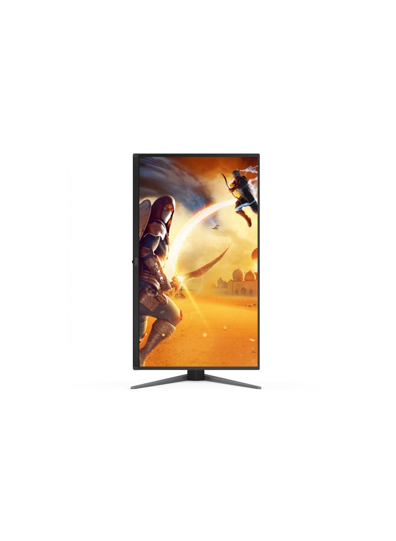 اي او سي Q27G4ZD شاشة ألعاب OLED بحجم 26.5 بوصة، دقة QHD، 240 هرتز، 0.03 مللي ثانية GTG، HDR True Black 400، 99% DCI-P3، مزامنة متكيفة، HDMI/DP، مركز USB، خالية من الوميض، ضوء أزرق منخفض، قاعدة قابلة للتعديل، تركيب VESA - Image 4